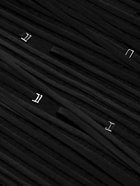 Embroidred Fringe Tulle Minidress