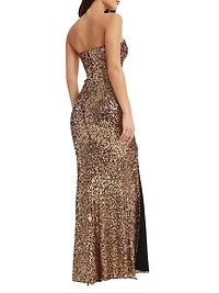 Fernanda Sequin Mermaid Gown