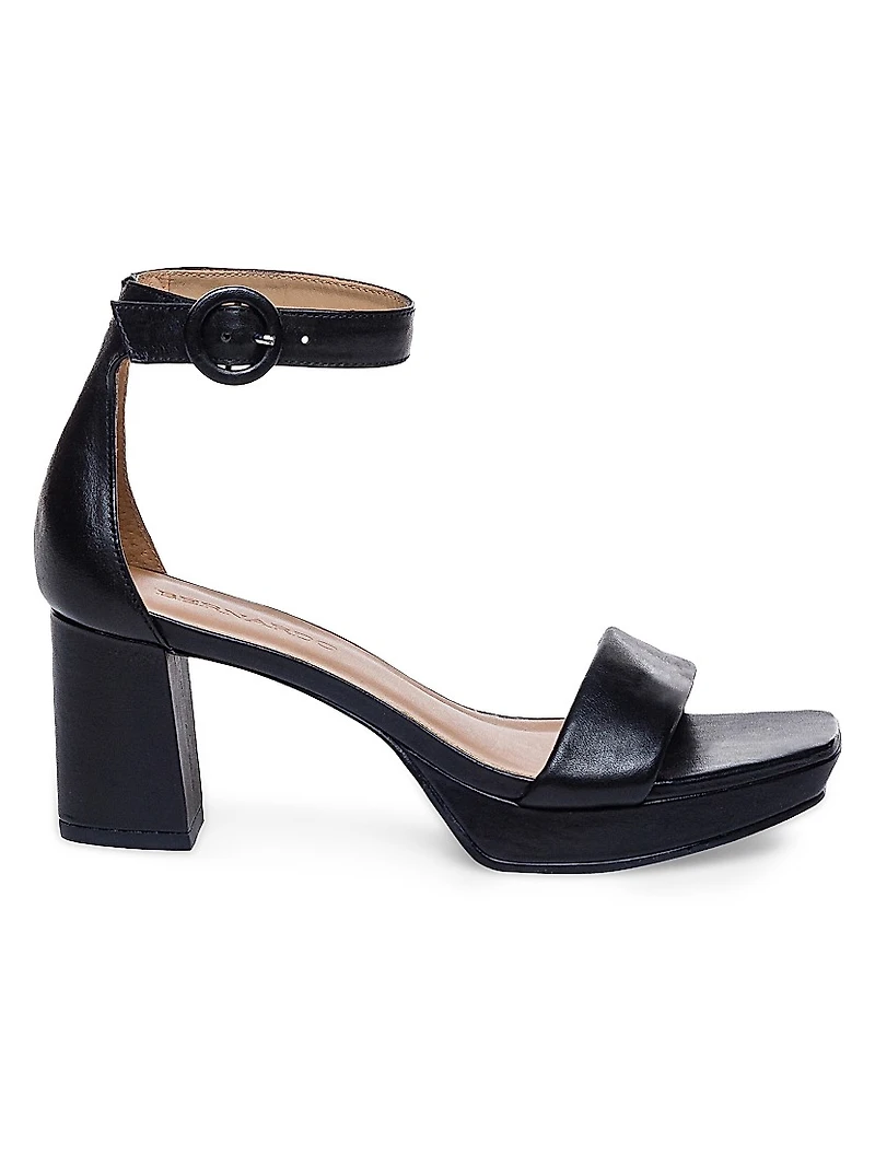 Carla Leather Platform Sandals