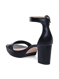 Carla Leather Platform Sandals