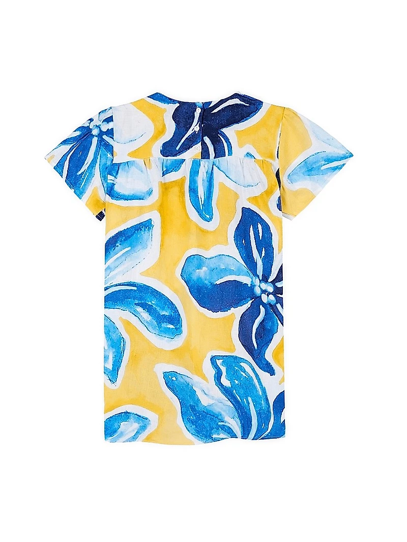 Little Girl's & Macro Raia Print Dress