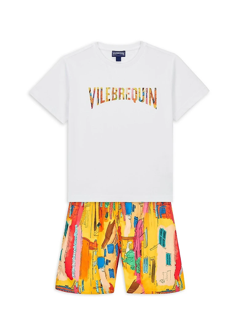 Little Boy's & Sunny Jersey T-Shirt