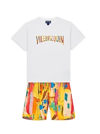 Little Boy's & Sunny Jersey T-Shirt