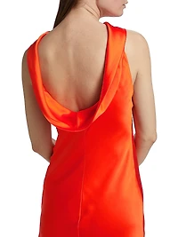 Angelonia Silk Cocktail Dress