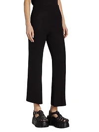 Cropped Flare Pants
