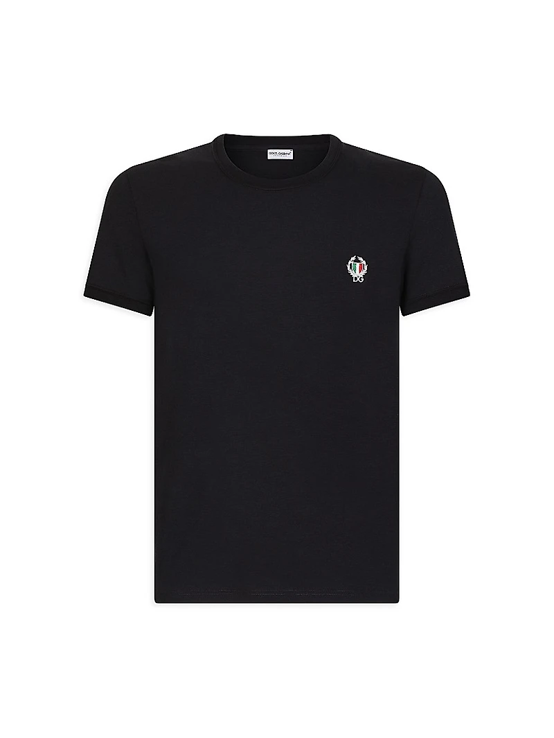 Cotton Crewneck T-Shirt