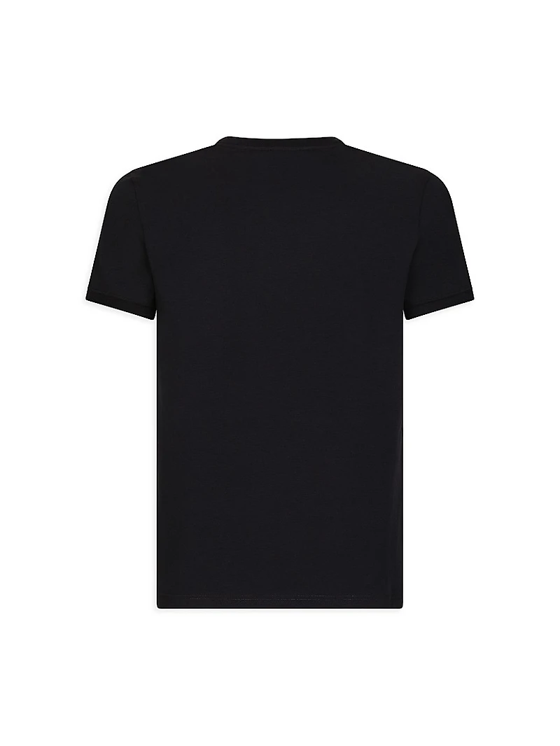 Cotton Crewneck T-Shirt