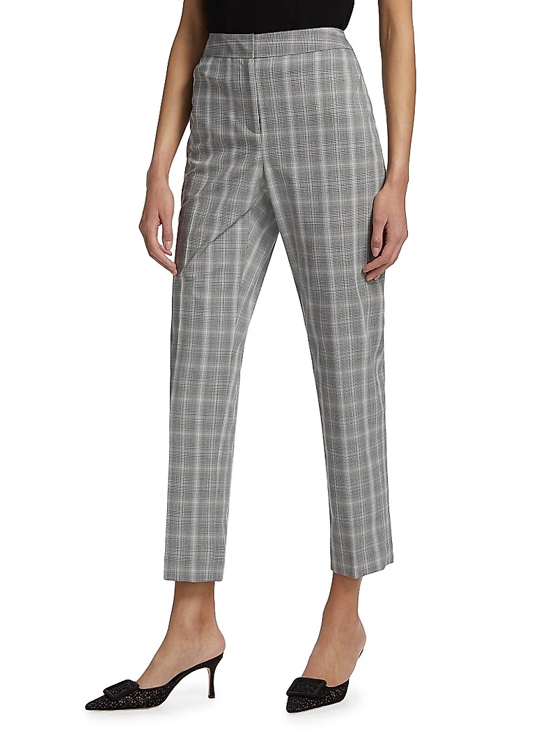 The Taylor Tapered Plaid Pants