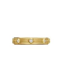 Modern Renaissance Ring 18K Yellow Gold With Diamonds
