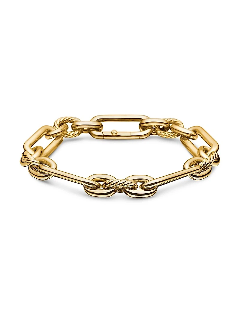 Lexington Chain Bracelet in 18K Yellow Gold, 9.8mm