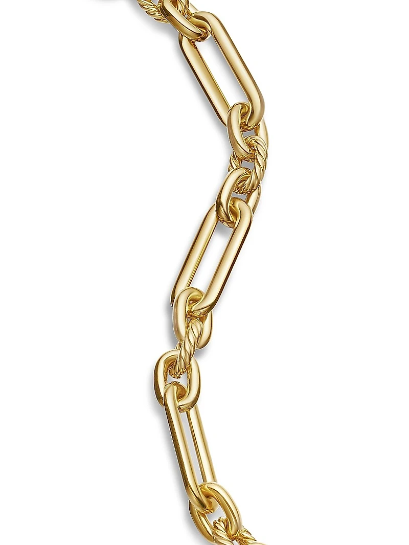 Lexington Chain Bracelet in 18K Yellow Gold, 9.8mm