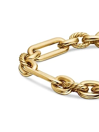 Lexington Chain Bracelet in 18K Yellow Gold, 9.8mm