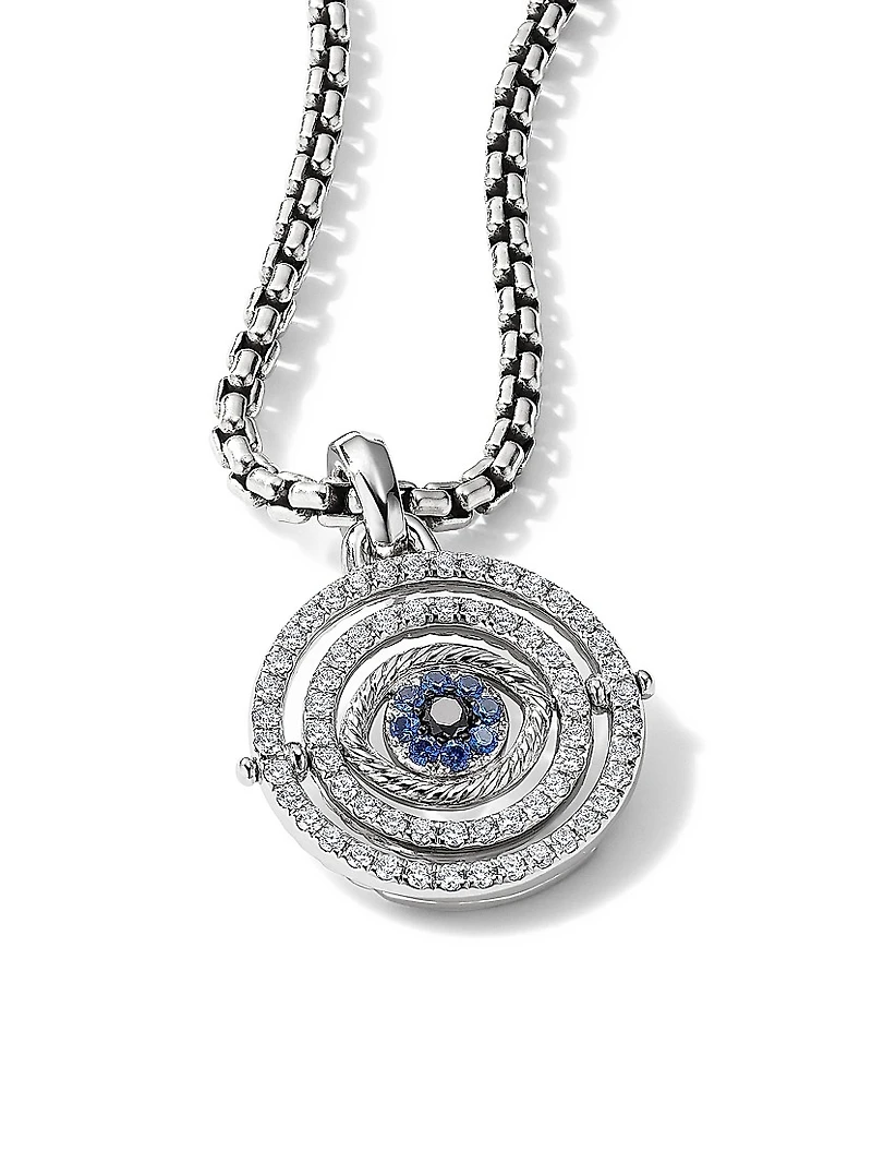 Evil Eye Mobile Amulet with Diamonds
