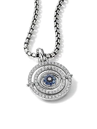 Evil Eye Mobile Amulet with Diamonds