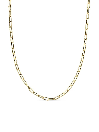 DY Madison Chain Necklace 18K Yellow Gold, 4mm