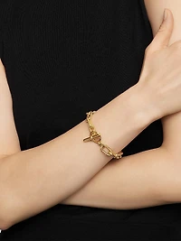 DY Madison Toggle Chain Bracelet 18K Yellow Gold, 11mm