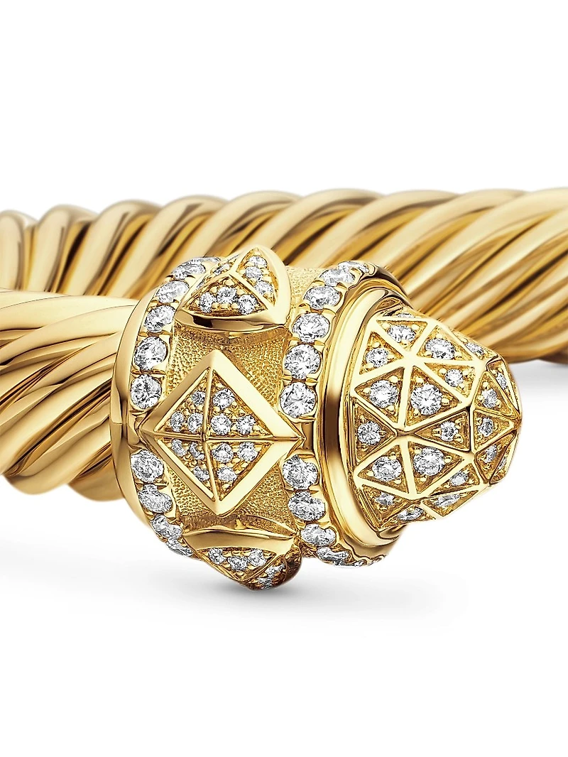 Renaissance Cablespira Bracelet 18K Yellow Gold