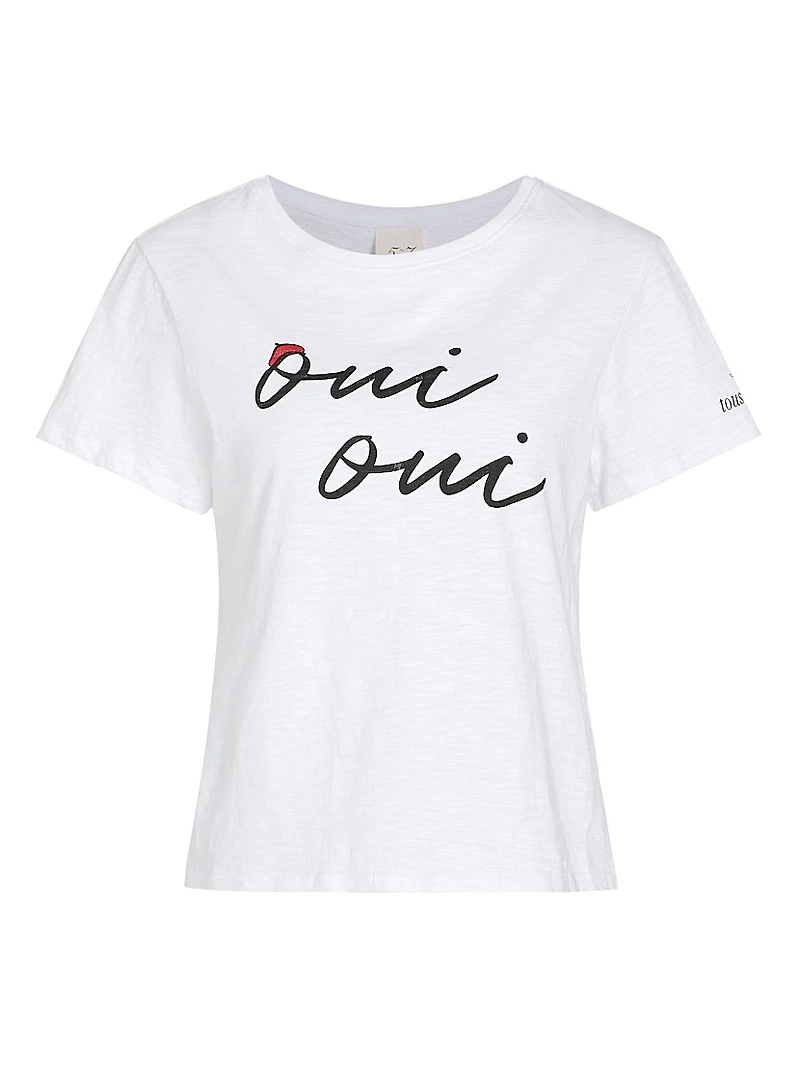 Shrunken Oui Oui T-Shirt