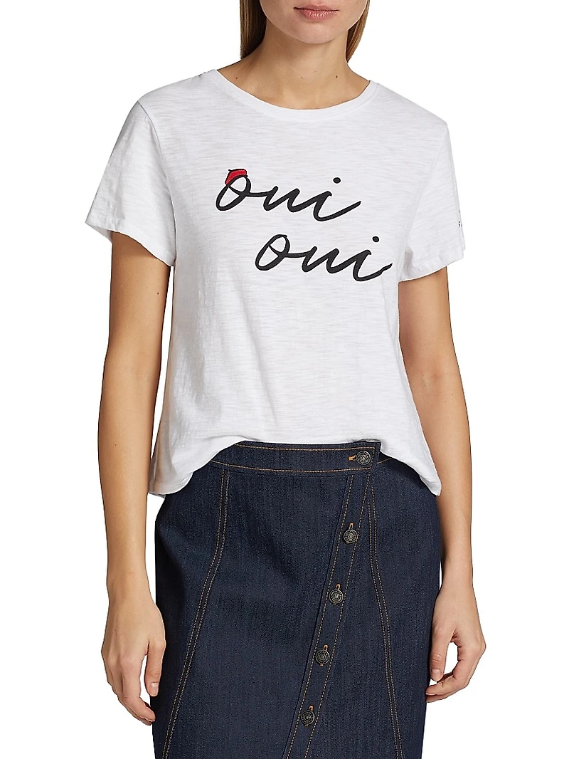 Shrunken Oui Oui T-Shirt