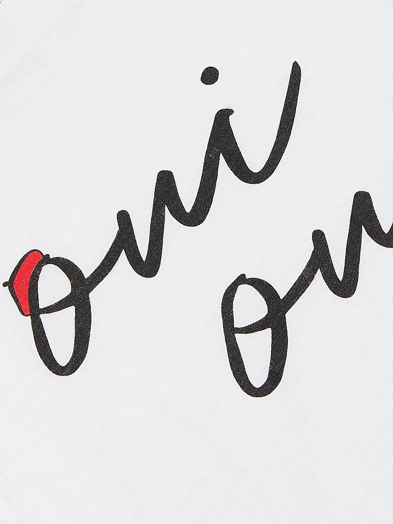 Shrunken Oui Oui T-Shirt