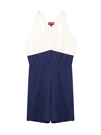 STAUD COURT Bounce Two-Tone Short Unitard