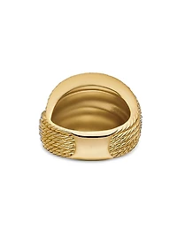 DY Origami Ring 18K Yellow Gold