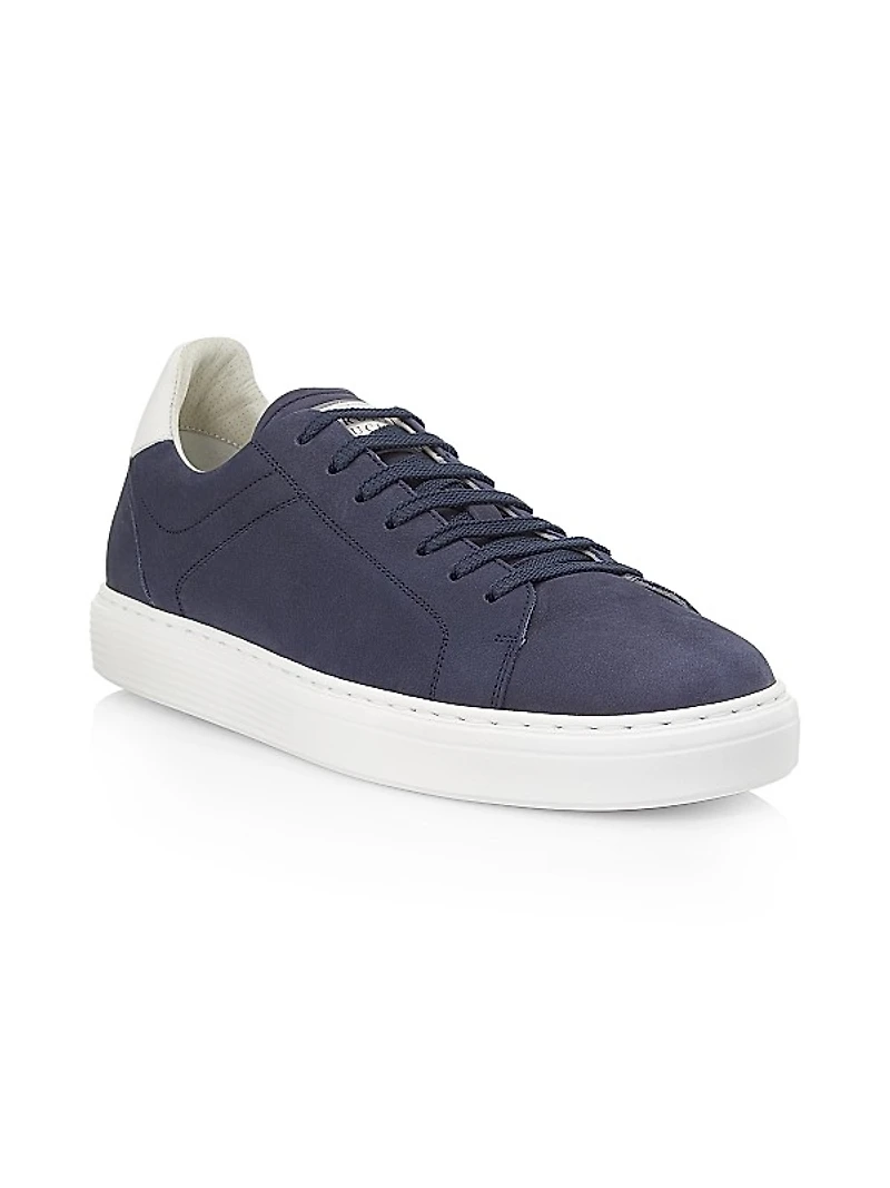 Suede Low-Top Sneakers
