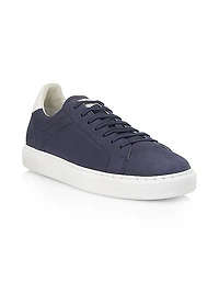 Suede Low-Top Sneakers