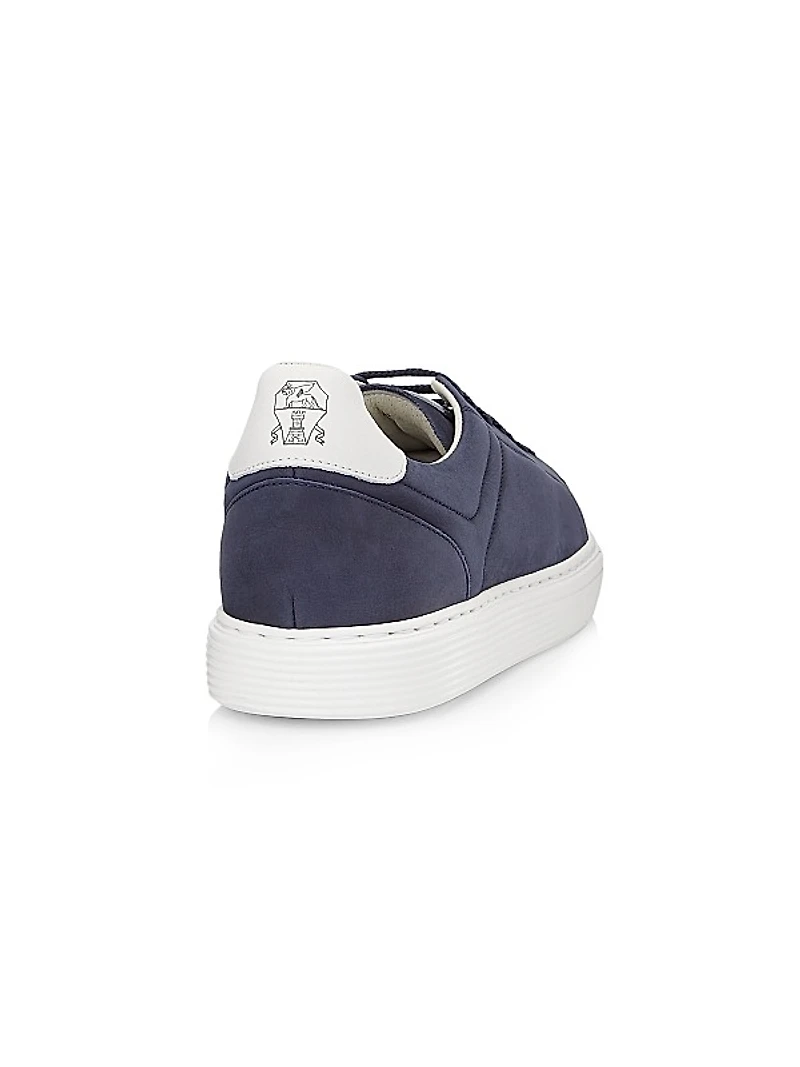 Suede Low-Top Sneakers