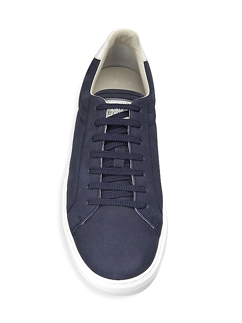 Suede Low-Top Sneakers