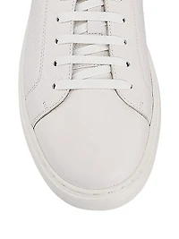 Leather Low-Top Sneakers