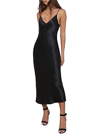 Seridine Midi Slip Dress