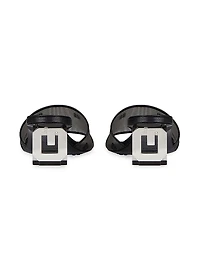 G Cube Mules in 4G Transparent Mesh