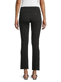 London Ponté Maternity Crop Pants