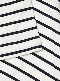 Nicolette Striped Boatneck Top
