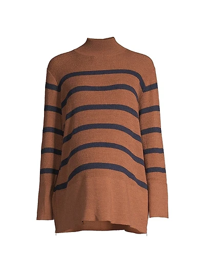 Sarabeth Striped Maternity Sweater