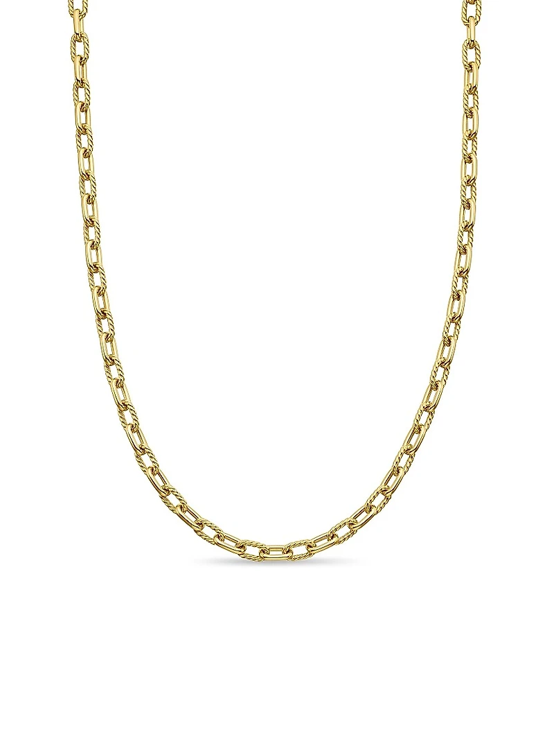 Madison Bold Necklace 18K Yellow Gold