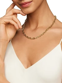 Madison Bold Necklace 18K Yellow Gold