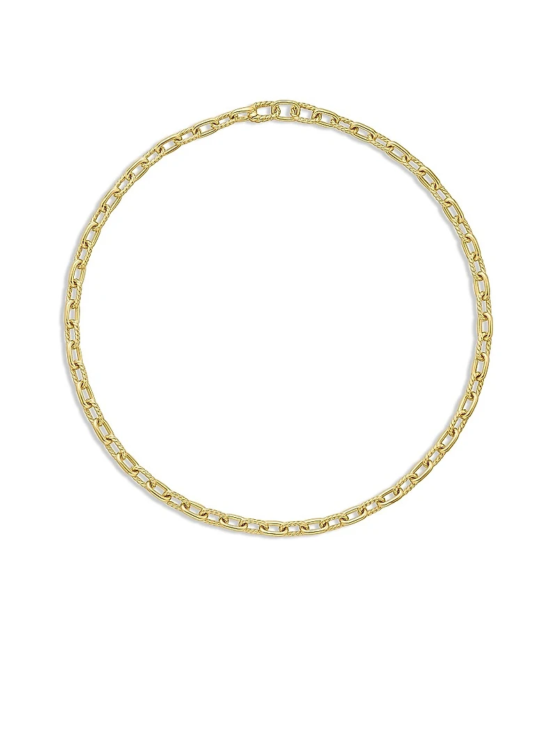 Madison Bold Necklace 18K Yellow Gold