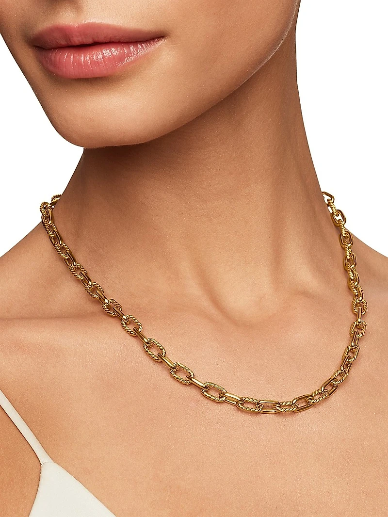 Madison Bold Necklace 18K Yellow Gold