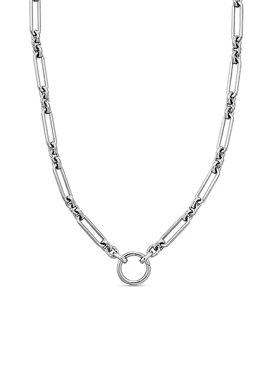 Lexington Chain Necklace Sterling Silver, 4.5mm