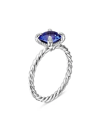 Chatelaine Ring 18K White Gold