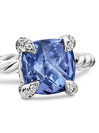 Chatelaine Ring 18K White Gold