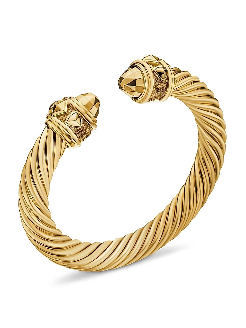 Renaissance Cablespira Bracelet 18K Yellow Gold, 9mm