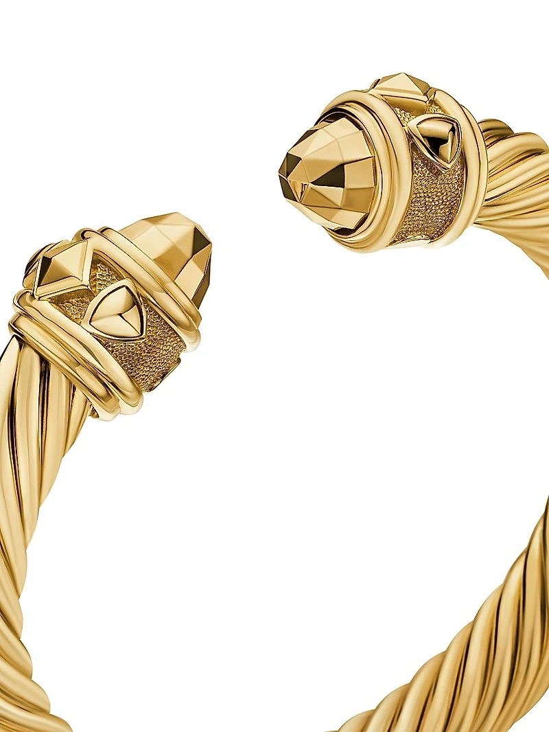 Renaissance Cablespira Bracelet 18K Yellow Gold, 9mm
