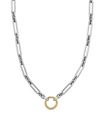 Lexington Chain Necklace Sterling Silver