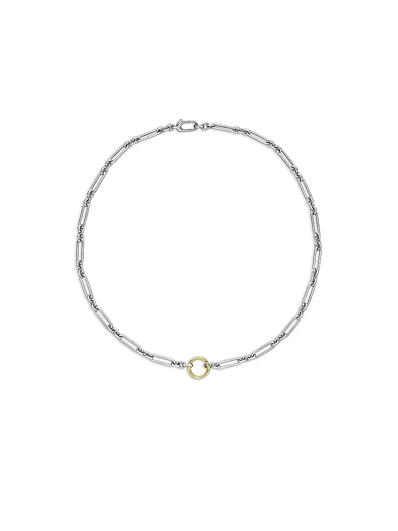 Lexington Chain Necklace Sterling Silver