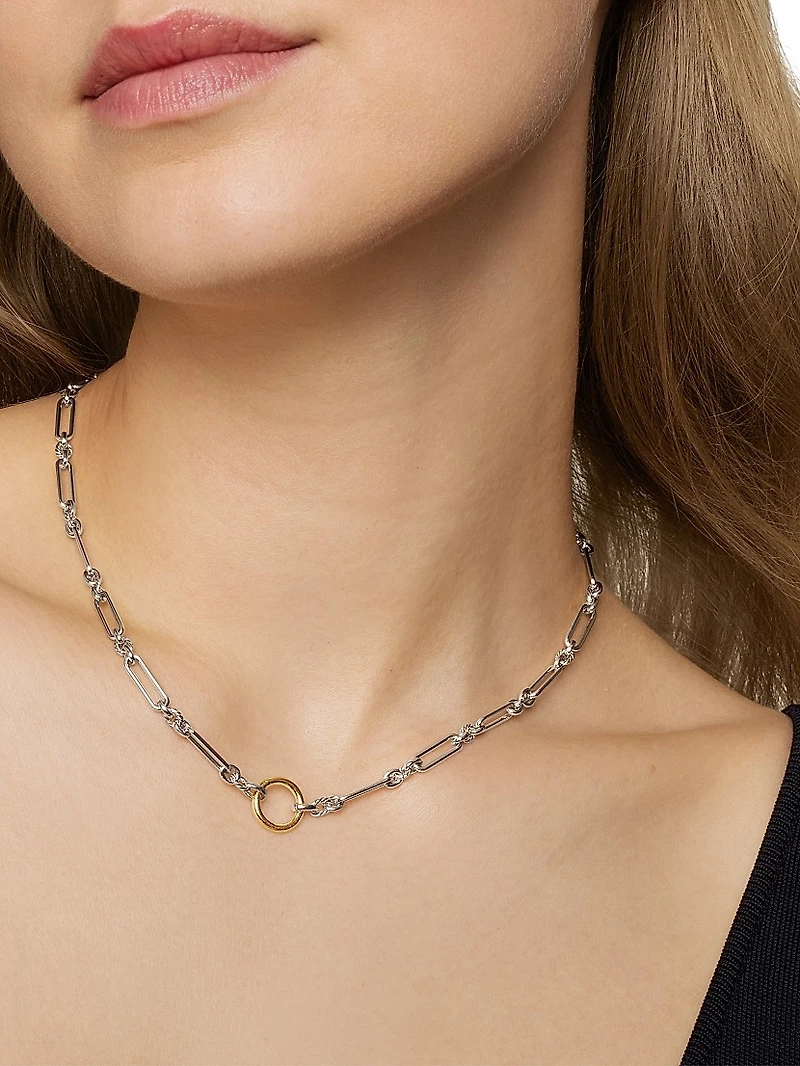 Lexington Chain Necklace Sterling Silver