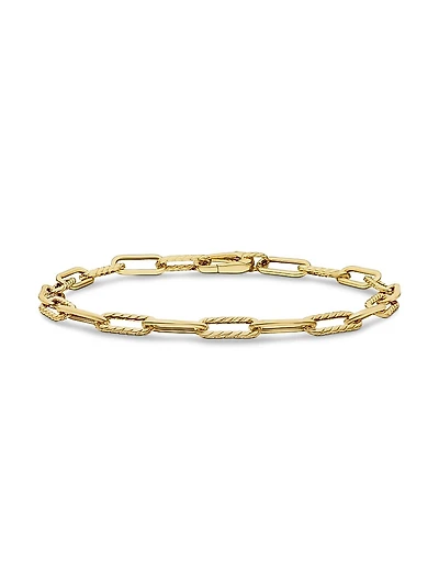 DY Madison Chain Bracelet 18K Yellow Gold