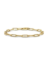 DY Madison Chain Bracelet 18K Yellow Gold